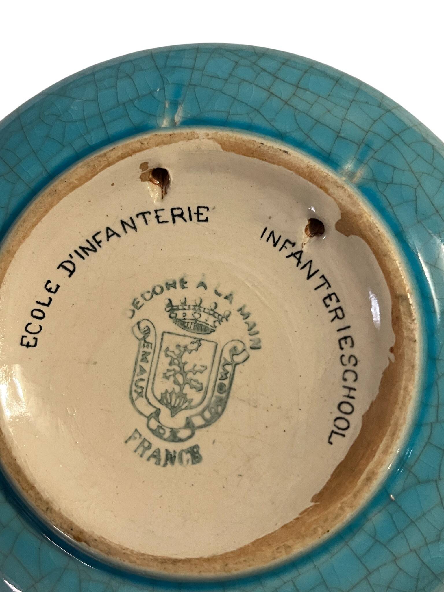 Vide-poche, coupelle en émaux de Longwy, XXème s.