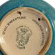 Longwy enamel trinket dish, infantry, 20th century