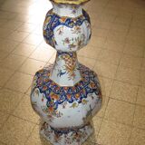 Desvres earthenware vase