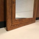 Grand miroir classique en chêne massif 201 x 101 cms