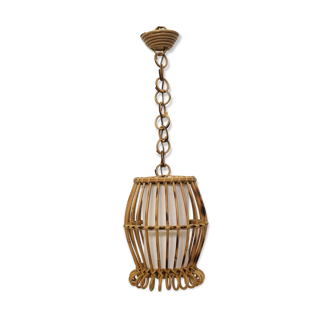 Rattan suspension from the 60s.