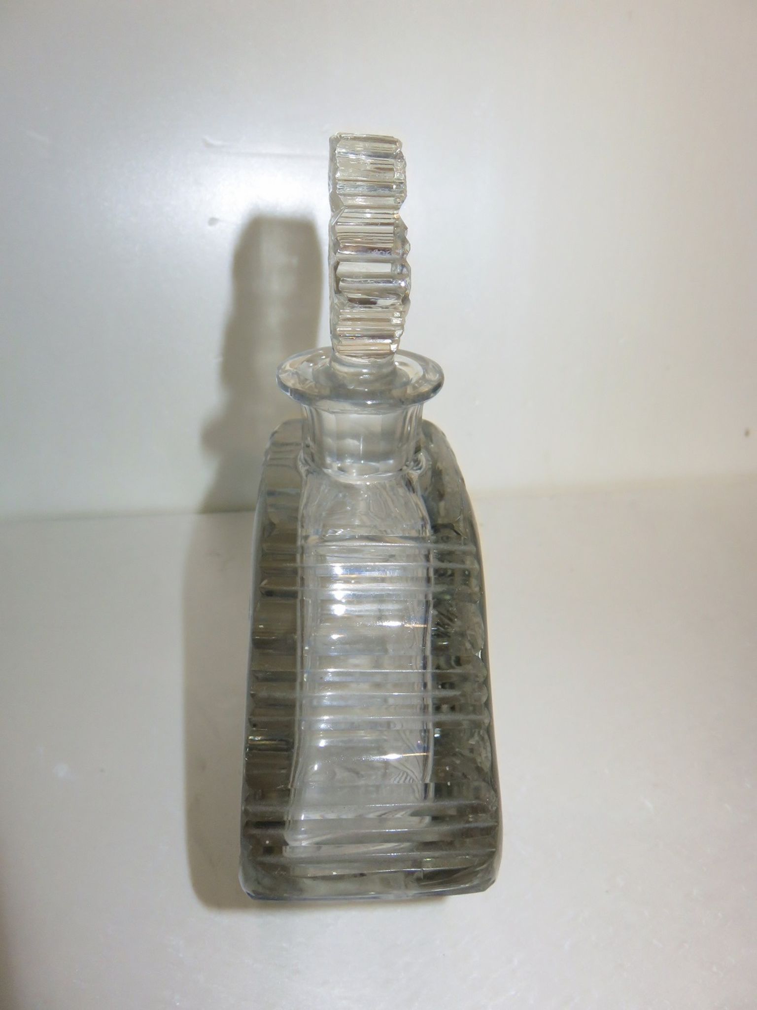 Crystal Art Deco decanter