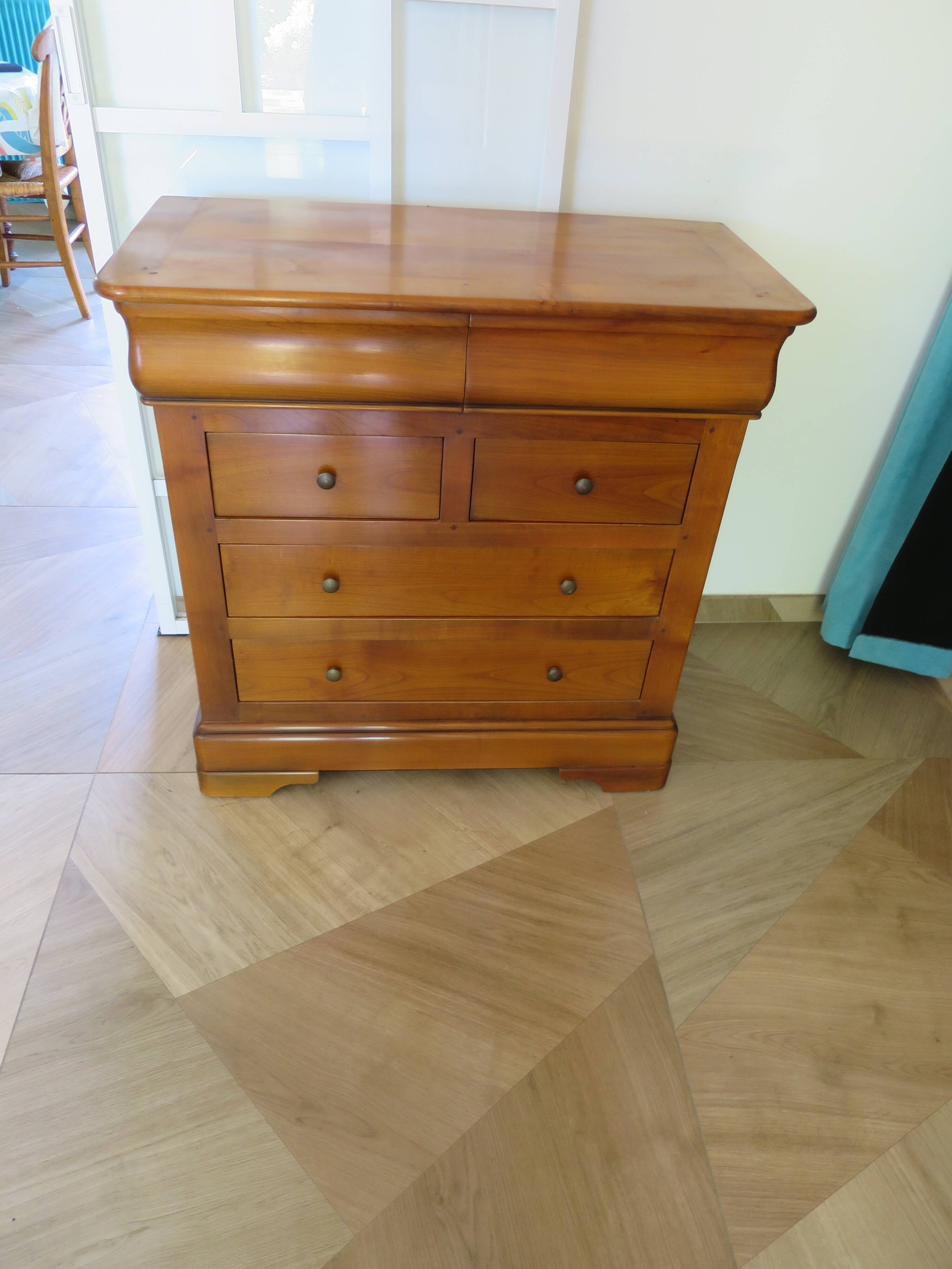 Small entrance cabinet-sideboard-dresser-Louis Philippe-6 drawers