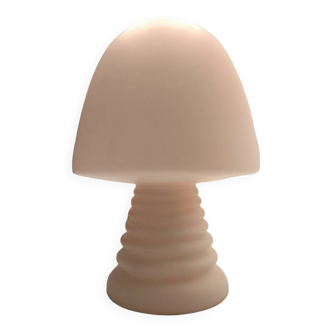 Lampe murano vintage - rose pâle