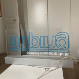 Illuminated vintage advertising sign