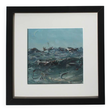 Oil Painting "The Sea", 1960s, Latvia