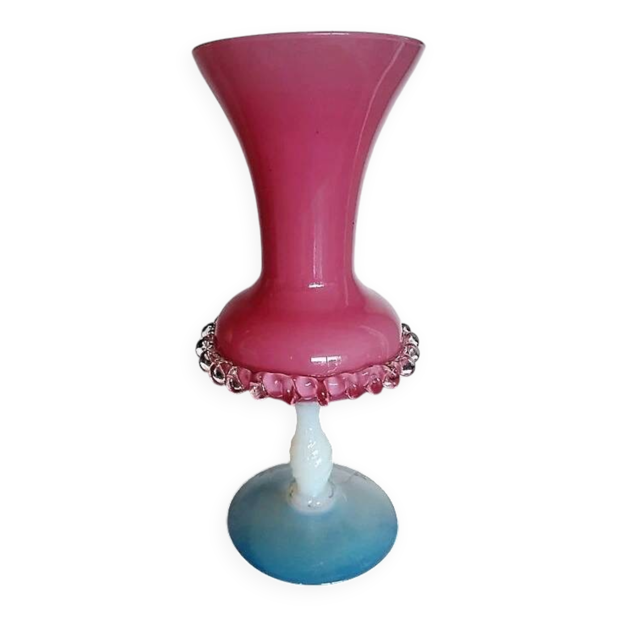 Murano opaline vase