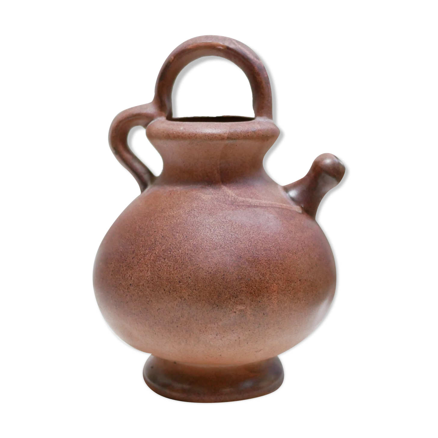Pot gargoulette vintage en grès