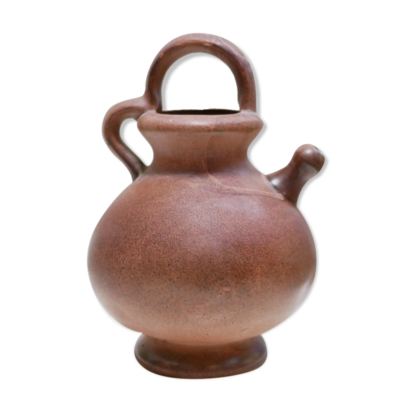 Pot gargoulette vintage en grès
