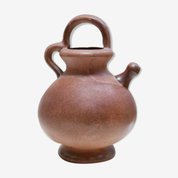Vintage stoneware gargoulette pot