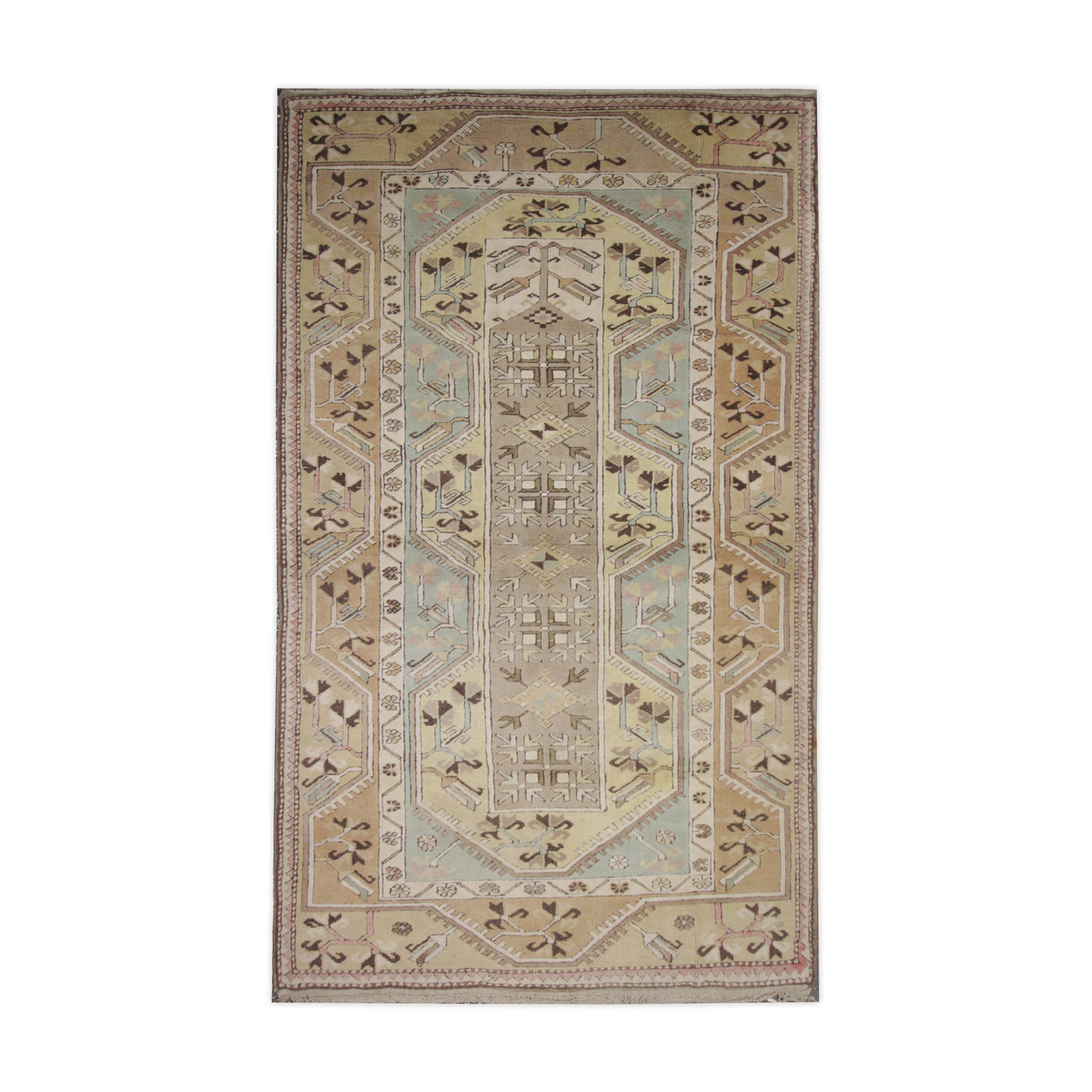 Hand Woven Oriental Turkish Carpet Area Rug- 120x220cm
