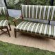 Antique Directoire style salon (2-seater bench + chair)