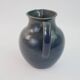 Large blue glazed stoneware pitcher Le Rivet France