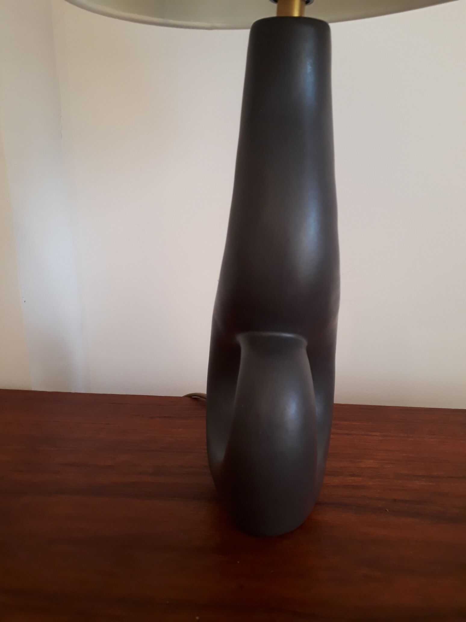 Ceramic lamp by Louis Giraud Vallauris