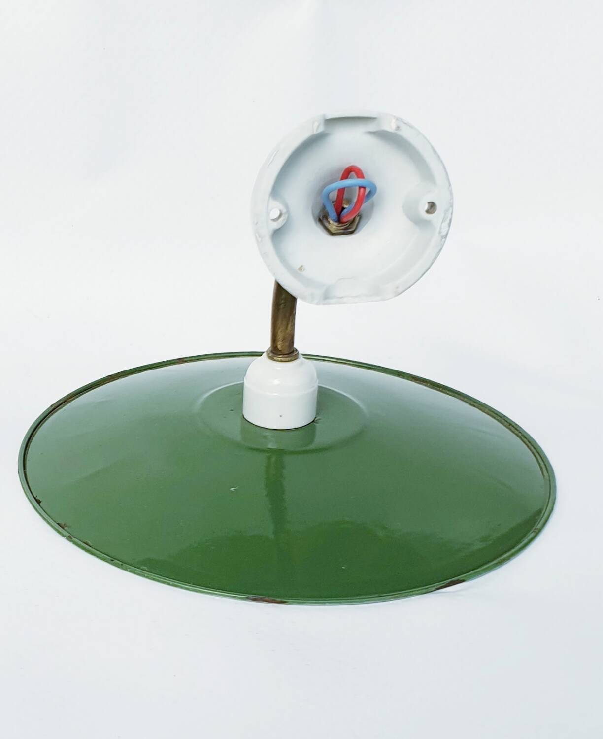 Antique swan neck wall lights