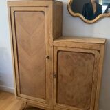 Parisian asymmetrical buffet cabinet