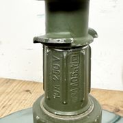 Industrial Green Enamel Pendant Lamp with Cast Aluminium Top, 1960