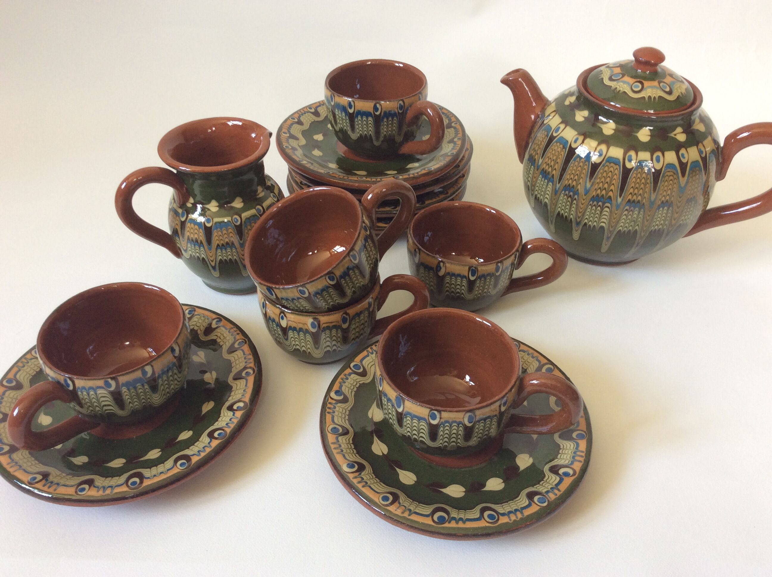 Vintage bulgaria coffee service