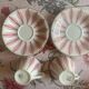 Lot de 2 tasses à café Digoin vintage