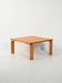 Table basse en pin et chêne, années 1960