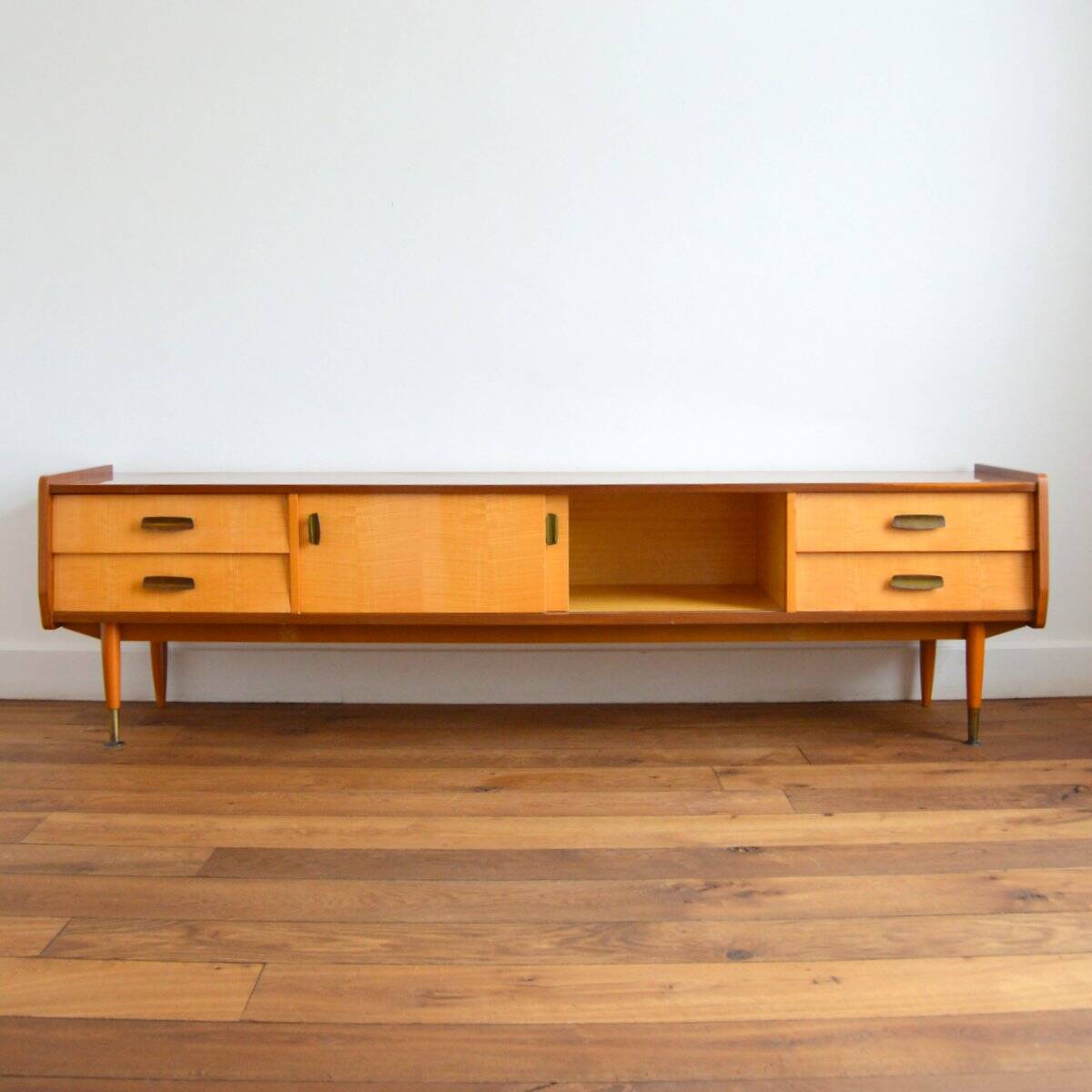 Large vintage low sideboard 1960s