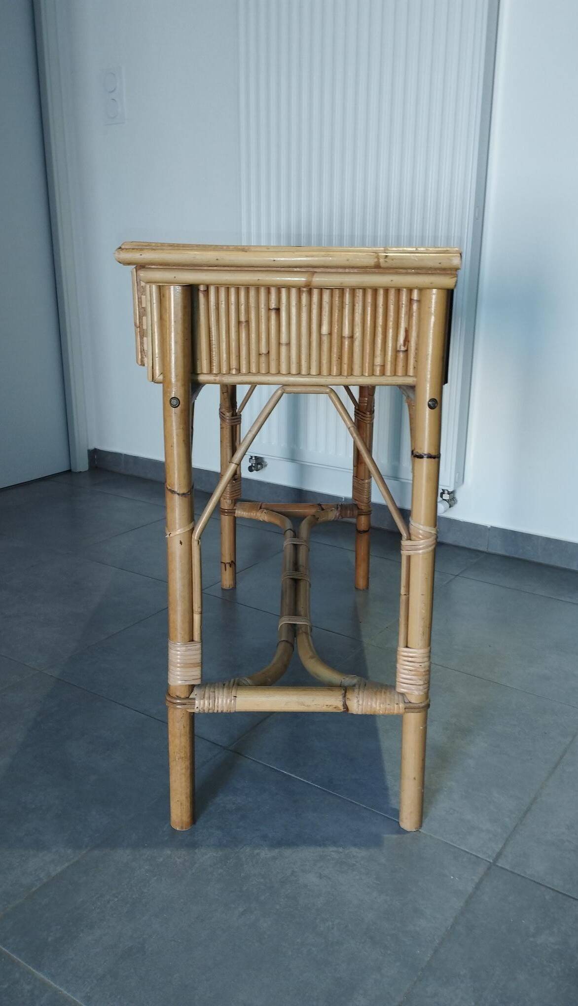 Vintage console attributed to Vivai del Sud.