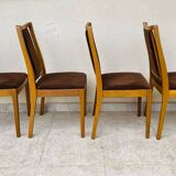 4 vintage chairs from the 1960s