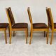 4 chaises vintage 1960
