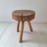 Brutalist tripod stool