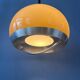 Vintage Space Age Dijkstra mushroom suspension, mid-century modern ceiling light.