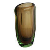 1950's “elegance” sommerso vase, pattern no. 54181 by jaroslav beranek