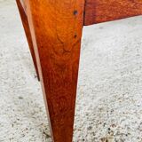 Table basse vintage de ferme en chêne, circa 1950