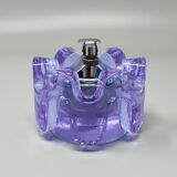 1970s Stunning Purple Smoking Set By Antonio Imperatore in Murano Glass. Ma