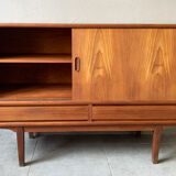 Enfilade vintage danoise en teck, années 60