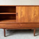 Danish vintage teak enfilade, 60s