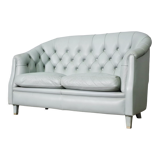 2 seater sofa in Valdichienti leather, 80s