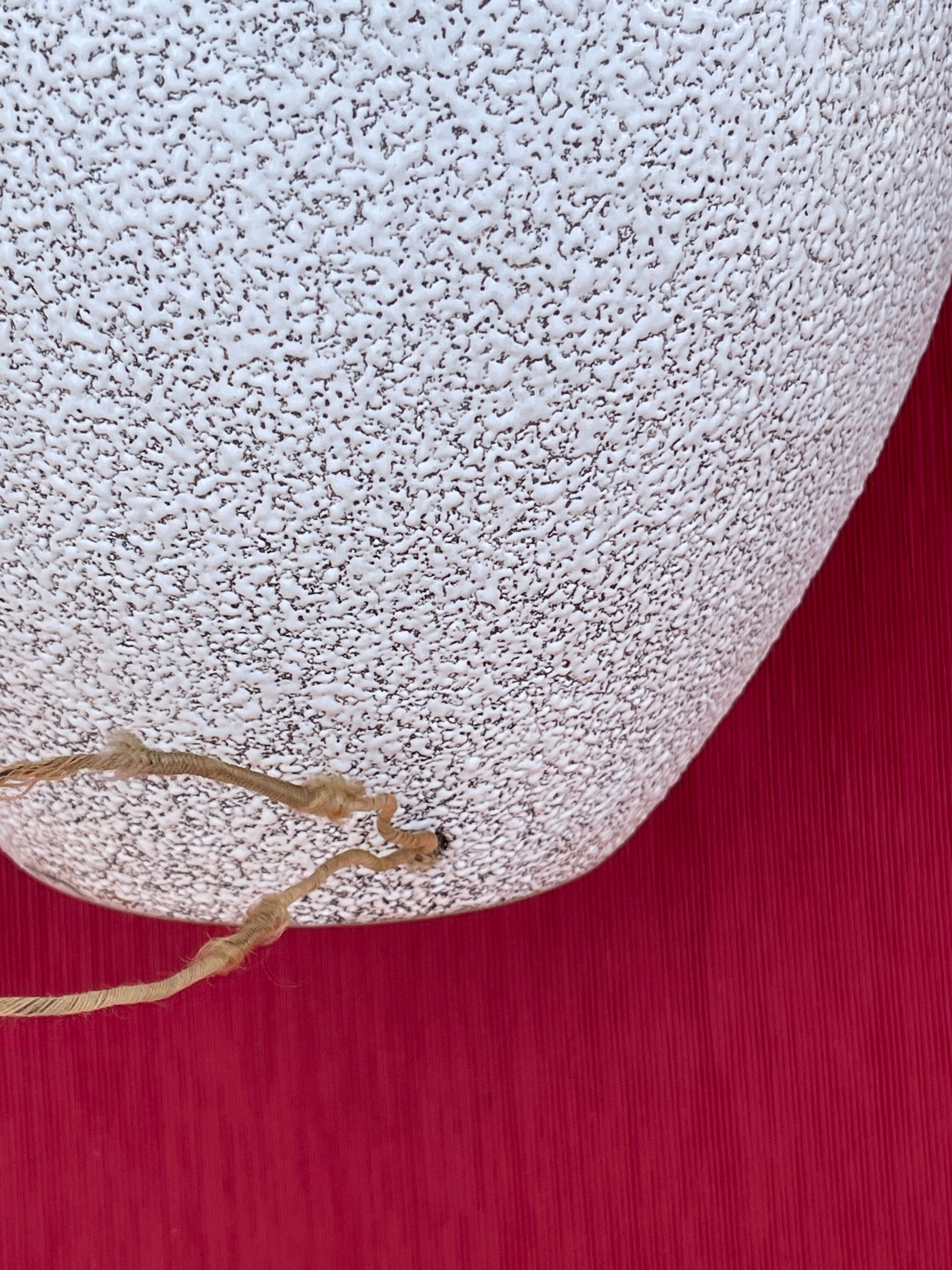 Art Deco lamp foot in tense ceramic