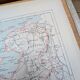 Netherlands and Belgium, period map, 1887, Authentic.