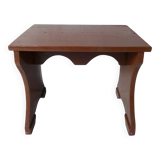 Small wooden step bench