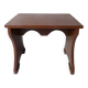 Small wooden step bench