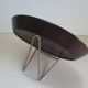 Oval serving dish in niderviller stoneware.vintage mesh model