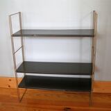 Metal wall string shelf