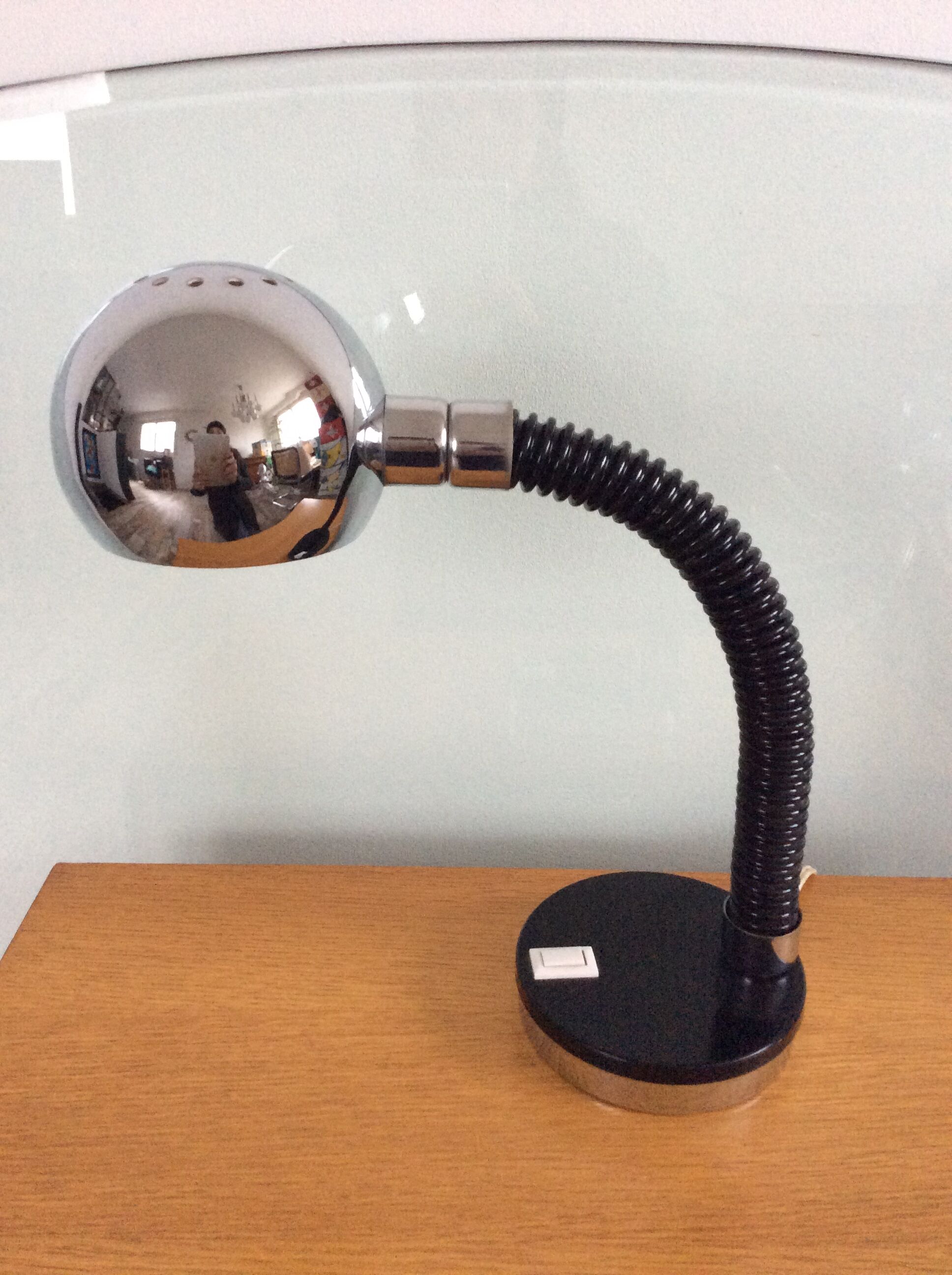 Lampe Eye ball des années 70