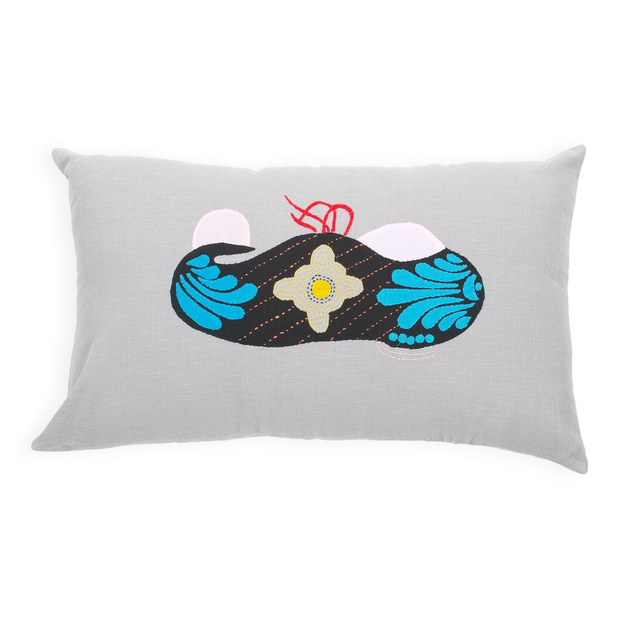 Cushion handcrafted in India