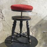 Tabouret de piano ancien, époque Napoléon III