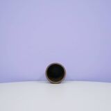 vintage brown ceramic pot