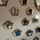 Ensemble de miroirs en laiton – décoration murale artisanale