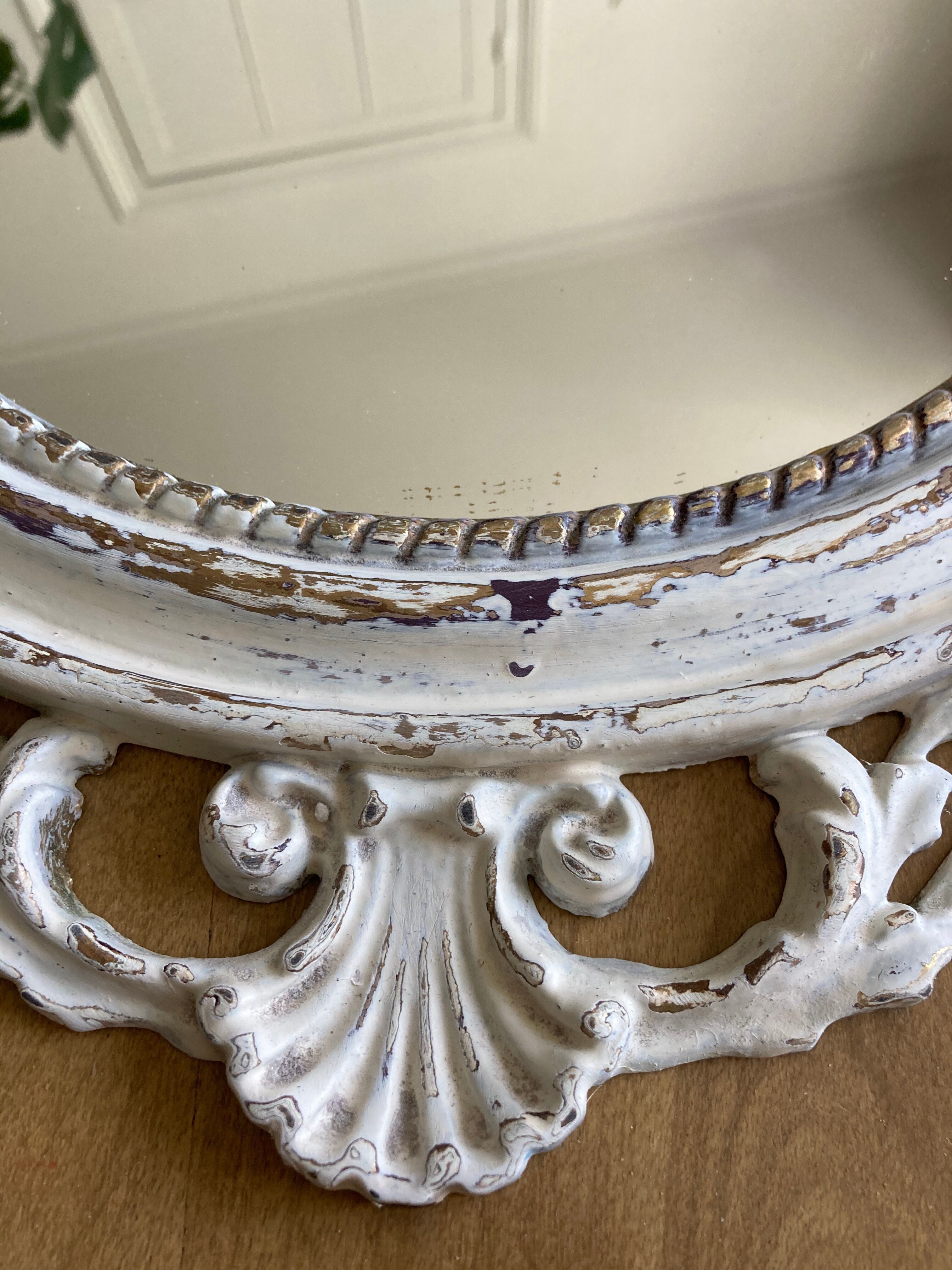 Miroir vintage ancien baroque 76x40