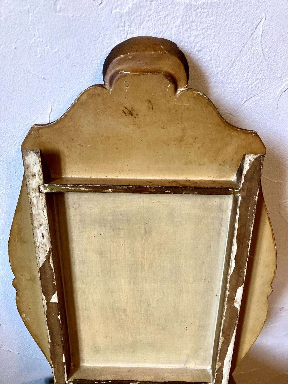 Napoleon III painted wooden plateau, between 1860 and 1880.