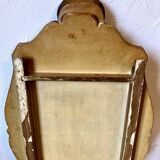 Napoleon III painted wooden plateau, between 1860 and 1880.